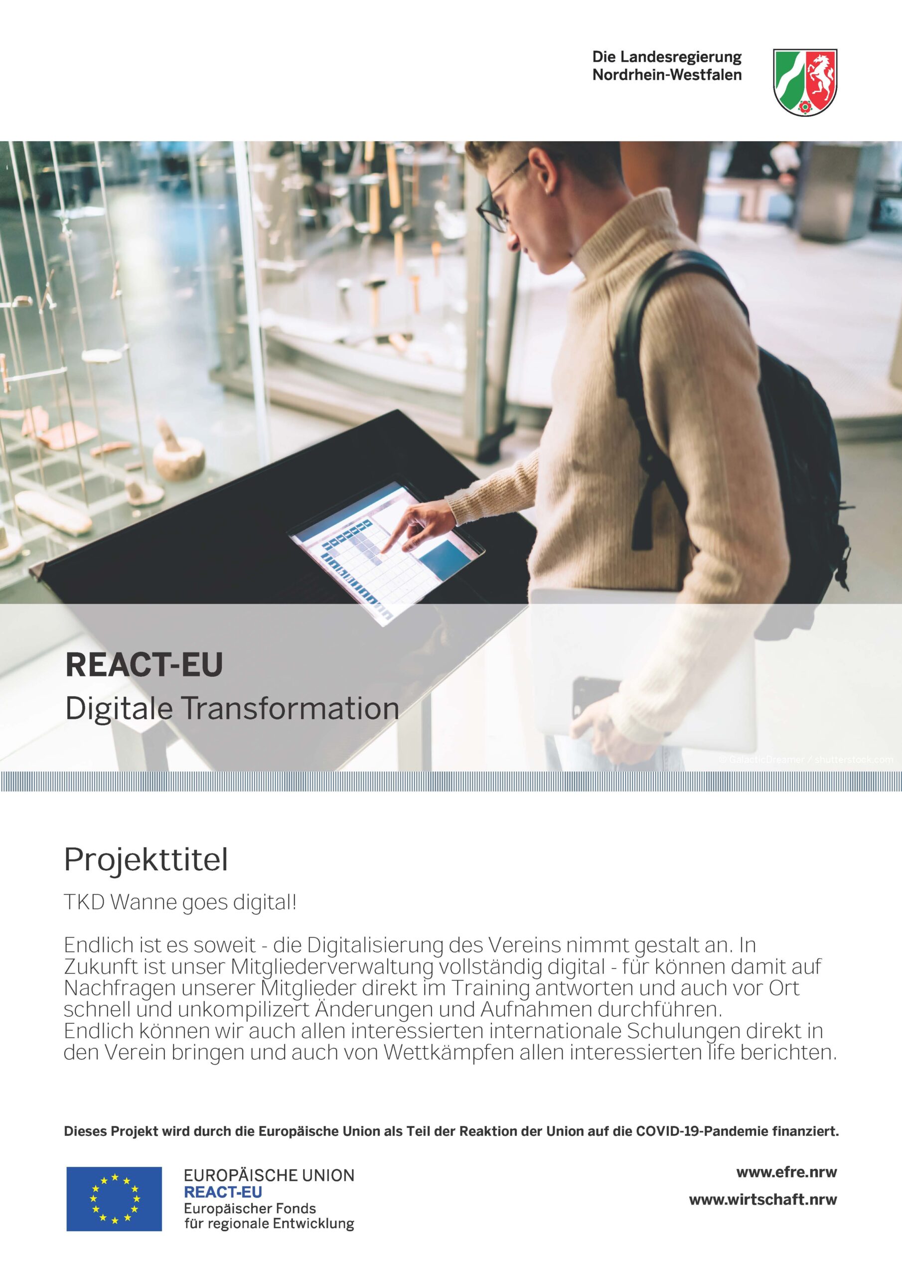 React - TKD Förderung